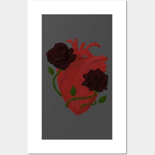 Hearts and Roses Posters and Art